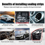 Car Door Seal Strip Trunk Edge Stickers