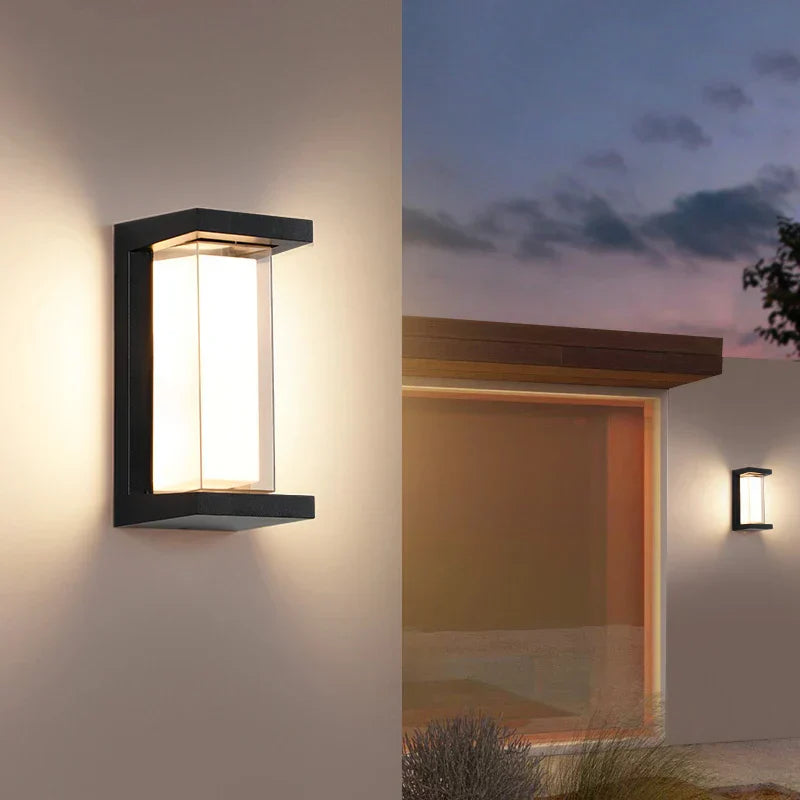 Led outdoor wall lamp led outdoor wall light