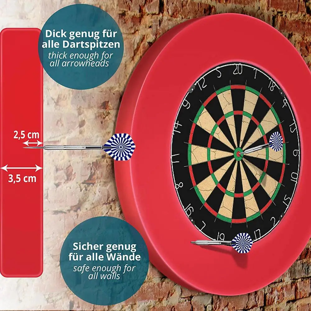 CyeeLife 18in PU Dart board Surround,Dartboard Backboard(One Piece