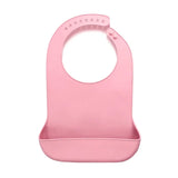 1 Pc Waterproof Adult Mealtime Anti-oil Silicone Bib