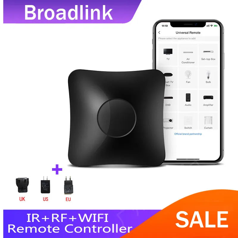 Newest Broadlink RM4 pro IR RF wifi UNIVERSAL