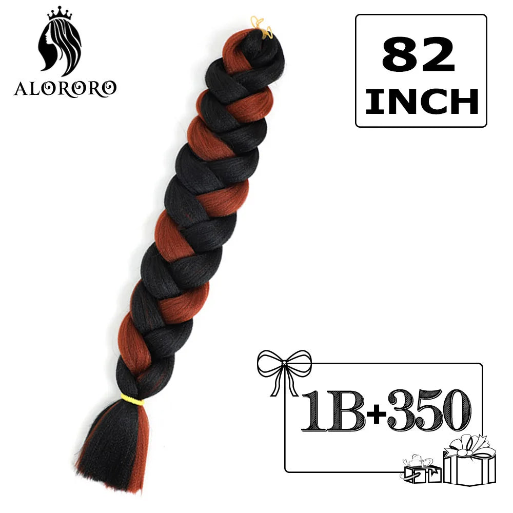 41Inch 165g Jumbo Braiding Hair Long Synthetic Crochet