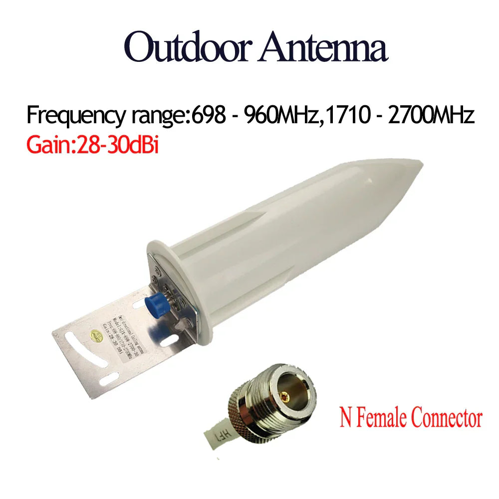 ZQTMAX signal booster outdoor antenna 10-30dBi N female