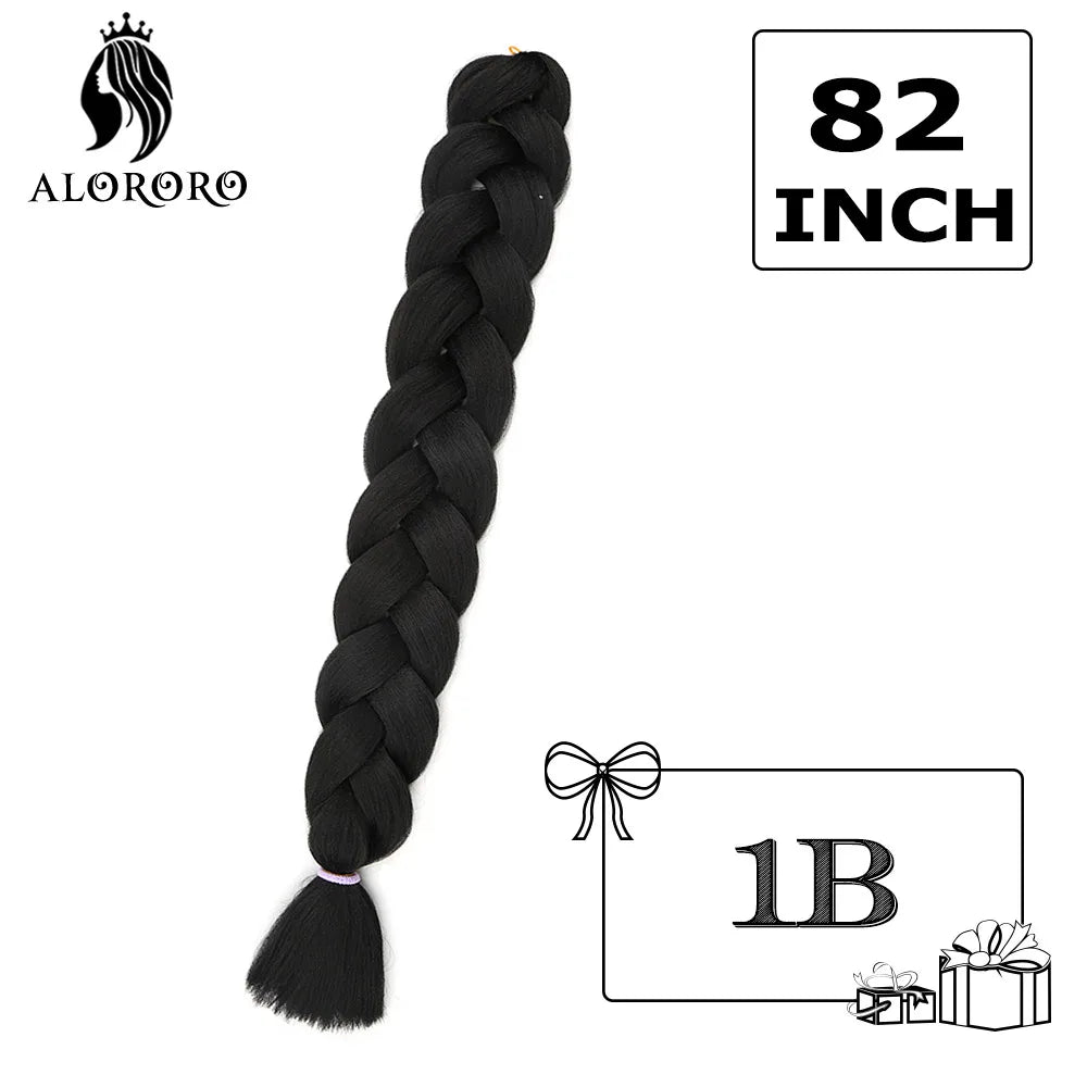 41Inch 165g Jumbo Braiding Hair Long Synthetic Crochet