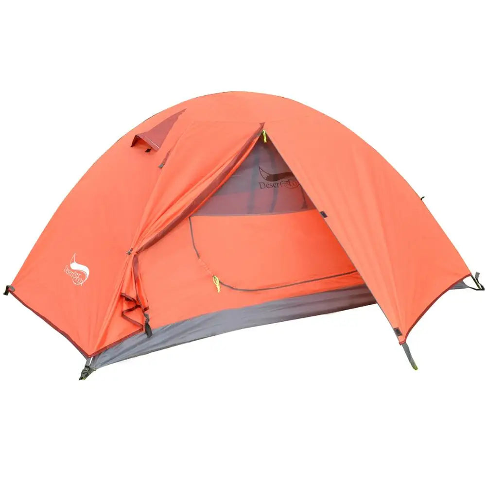 Desert&Fox 1 Person Hiking Tent Single Camping Tents