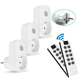 Smart Home EU French Socket Power Plug 433Mhz