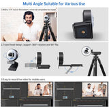 Web Camera Auto Focus Ring Beautify Fillin Lighting