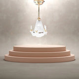 1Pc 1:12 Dollhouse Miniaturescale Ceiling Light Candles LED
