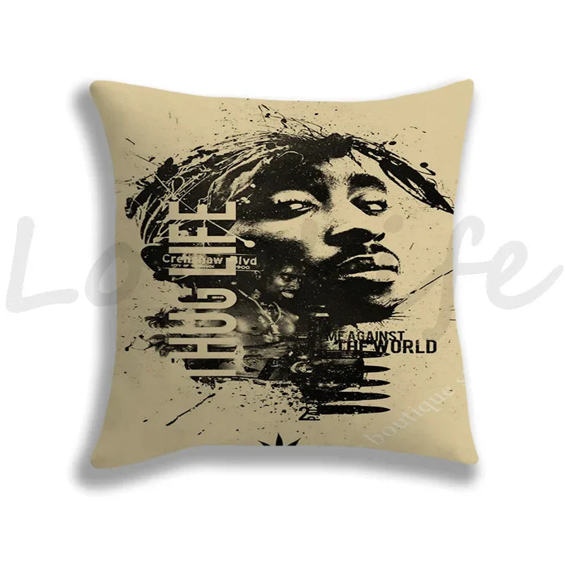 Rapper 2Pac Tupac Printing Pillows Covers Cool Pillow