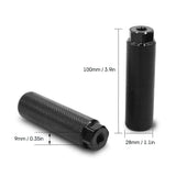 2x Alloy Bicycle Axle Pedal Stunt Pegs