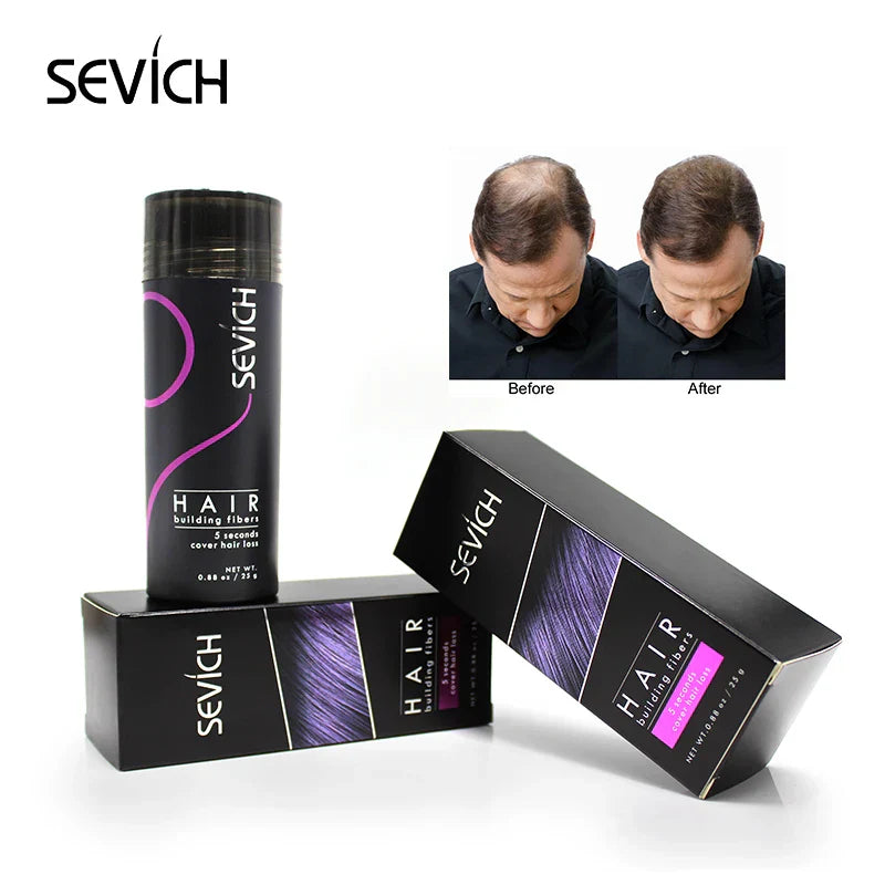 Sevich 10pcs/lot Keratin Hair Fibers Spray Colorful Powder