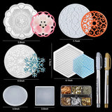 Silicone Mold For Epoxy Resin Set Jewelry Casting