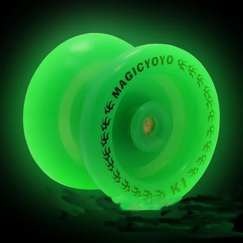 Magic yoyo K1 luminous professional yo-yo custom plastic