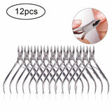 4/8/12pcs Stainless Steel Nail Cuticle Nipper Cutter Dead