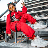 Girls Street Dance Wear Clothes Jazz Dancing Costumes