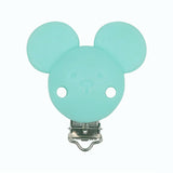 BOBO.BOX 10pc Silicone Beads Mikey Mouse Round Shape