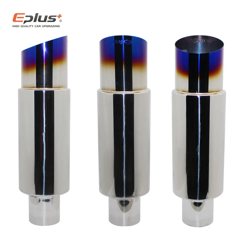 EPLUS Car exhaust pipe muffler Tail Pipe Universal