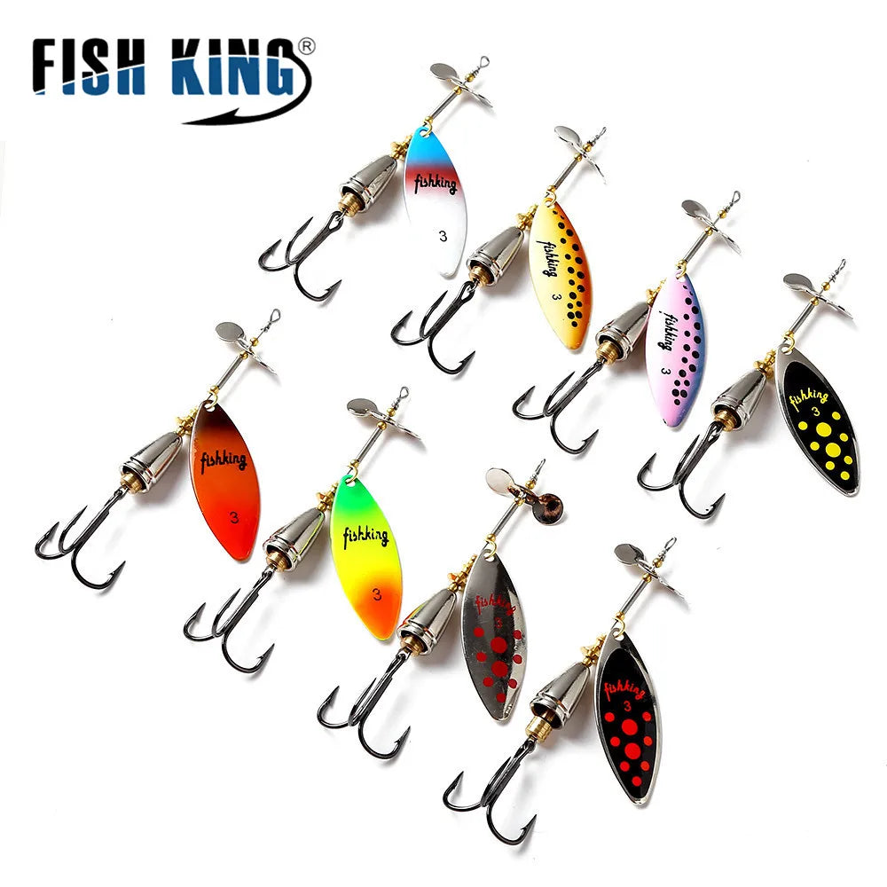 FISH KING 15g Spinner Artificial Bait Fishing Lure