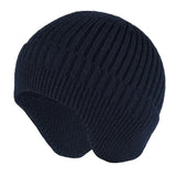 Winter Ears Protected Hats for Men Thicker Beanies