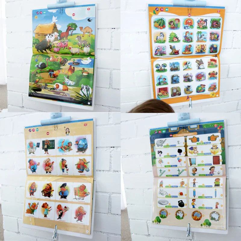 Russian Language Reading E-book Toys for Children Learning