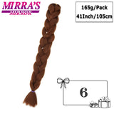 82" Jumbo Box Braids Synthetic Hair Extensions