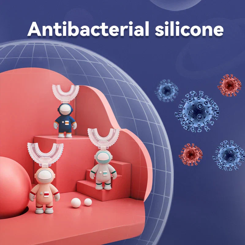 Baby Toothbrush Children 360 Degree U-shaped Children's Toothbrush