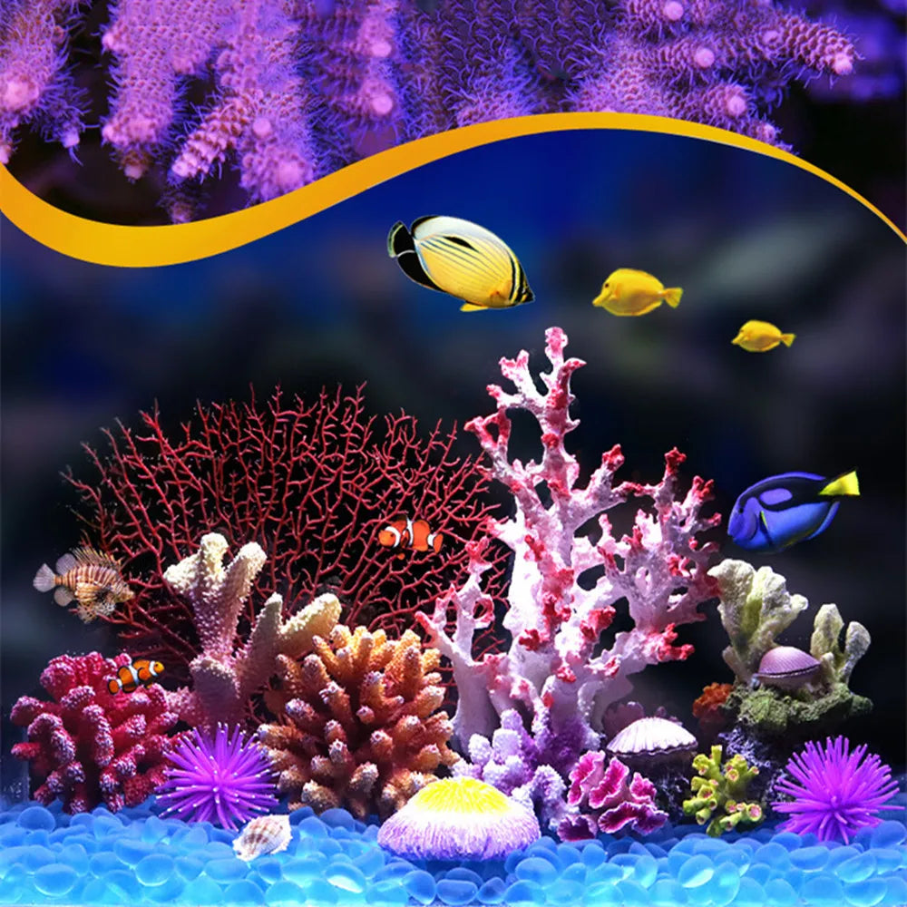 2022 New Artificial Resin Coral Reef Aquarium Ornaments