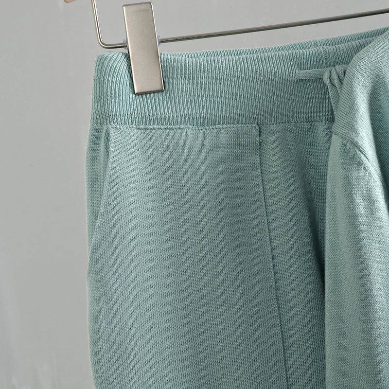 GIGOGOU Spring Autumn 3 Piece Women Cardigan Tracksuits