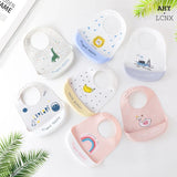 Soft Silicone Baby Bibs Boys Girls Stuff Waterproof