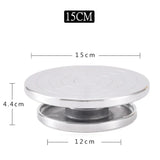 15/20/25/30CM Pottery Wheel Aluminum Turntable, DIY Clay Tools