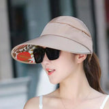 Summer Sun Protection Folding Sun Hat For Women