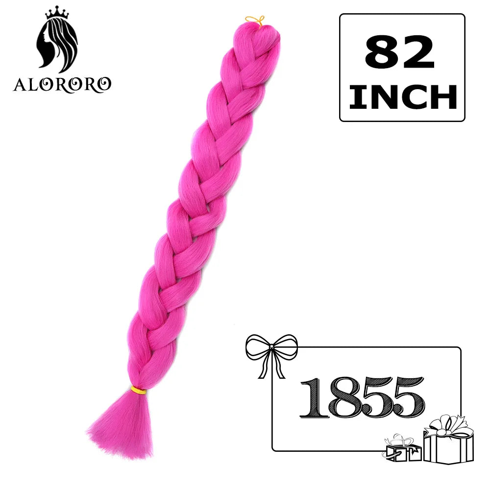 41Inch 165g Jumbo Braiding Hair Long Synthetic Crochet