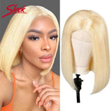 Sleek Ginger Orange Lace Front Short Bob Wigs