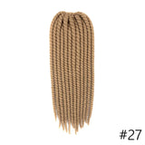 YunRong Senegalese Twist Hair Jumbo Crochet Braids 22