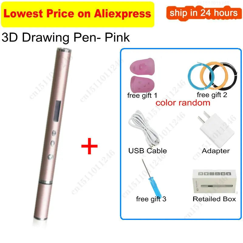 CreativeMaster RP900A 3D Printing Pen - Adjustable Speed