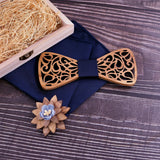 Mahoosive New Floral Wood Bow Ties for Men