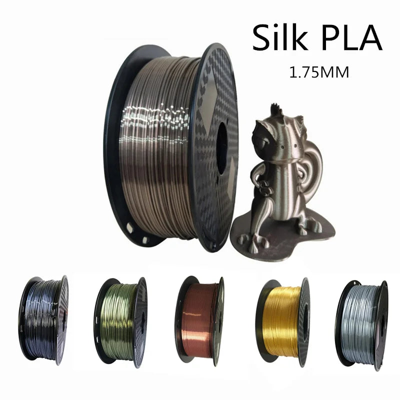 3D Printer 1.75mm PLA Filament Silk Rose Gold