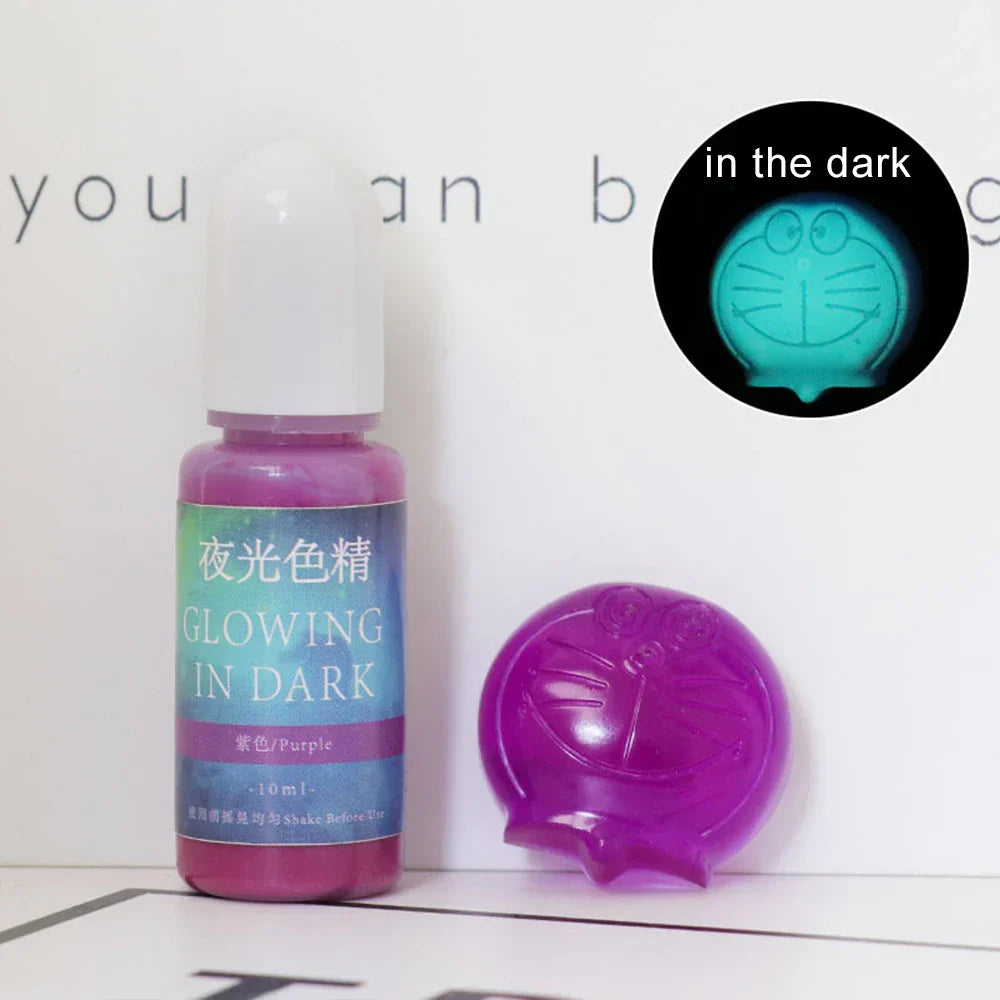Glowing in Dark High Concentration Epoxy Pigment DIY