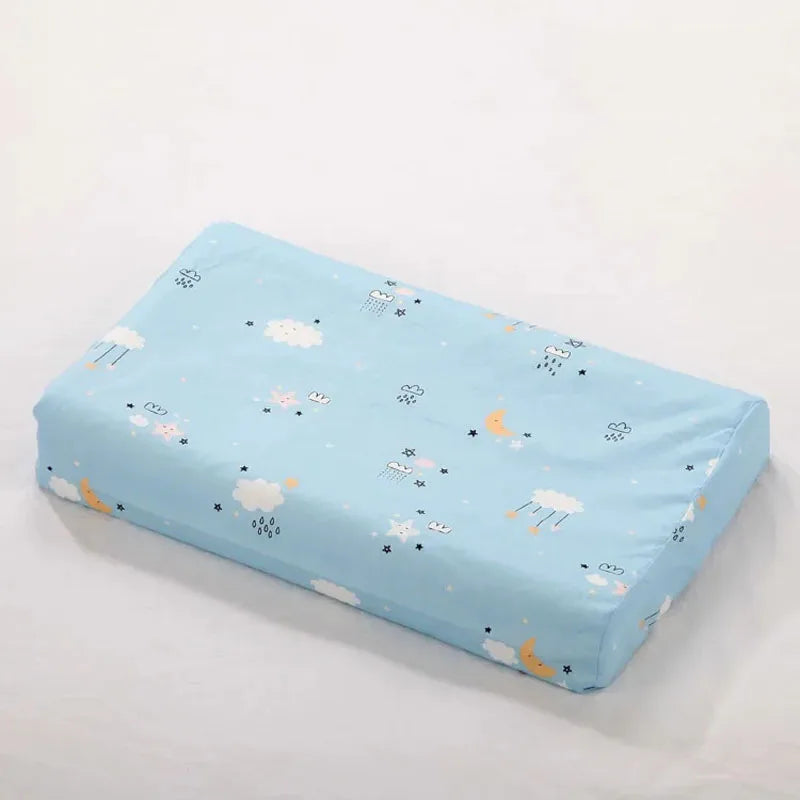 Special Pillowcase Latex Pillow Pure Cotton Children's Four