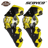 SCOYCO Motorcycle Knee Protection Motocross Protector Pads Guards Motosiklet Dizlik Moto Joelheira Protective Gear Knee Pads
