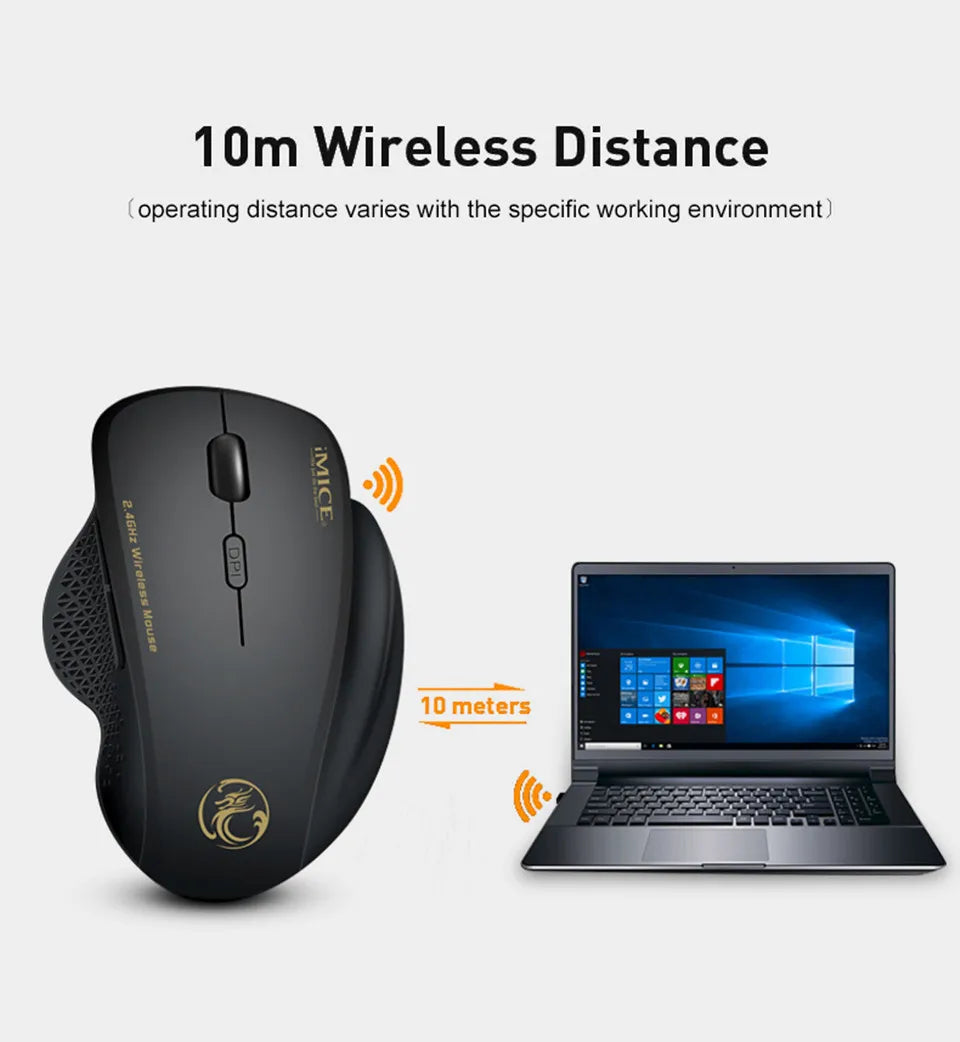 Wireless Mouse Gamer Computer Mouse Wireless Gaming Mouse
