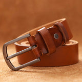 Top Cow genuine leather belts for men luxury
