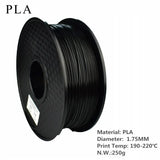 250g 1.75mm 3D Printer PLA Filament Printing Materials