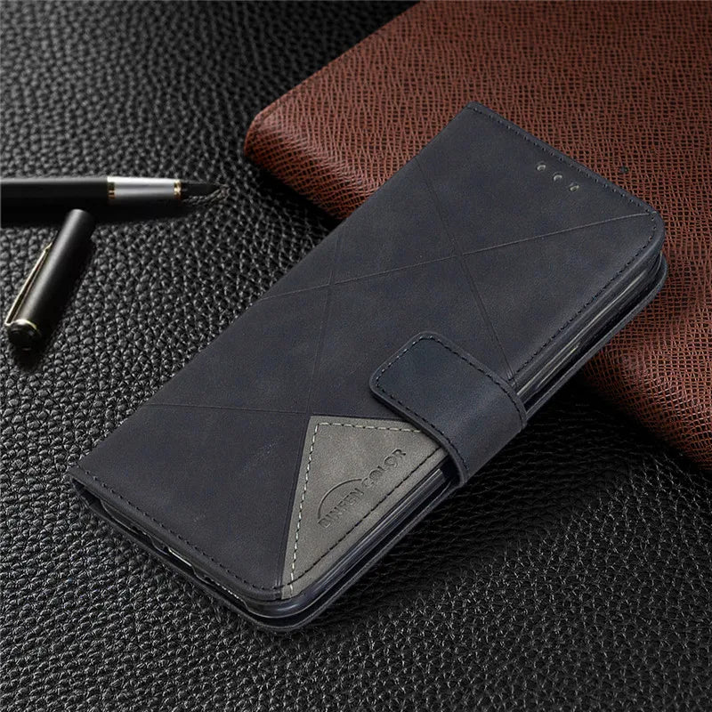 Wallet Flip Case For Redmi 12C Cover Case