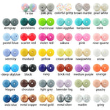 Silicone Bead Wholesale 500pcs/lot Silicone Beads 12mm &