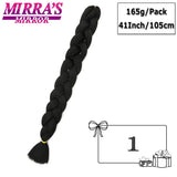 82" Jumbo Box Braids Synthetic Hair Extensions