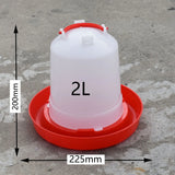 3 KG Chicken Drinker/Feeder Rooster Hen Drinking Cups