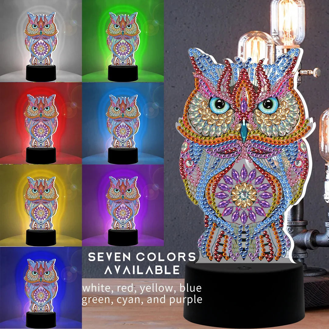 New Design DIY Diamond Painting LED Light Embroidery