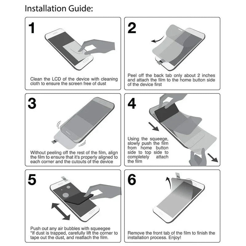 3-Pack soft PET screen protector for Kindle fire