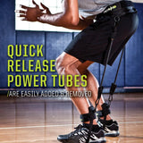 Vertical Jump Resistance Bands Set Bounce Trainer Pull